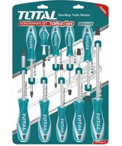 Alternative view of 10 Pcs Screwdriver set Total Brand– THT250610
