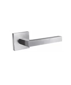 Silver Color Lever on Rose Door Handle Lock Yale Brand YPSL-117