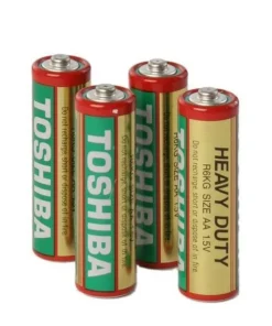 Alternative view of 4Pcs 1.5V Carbon Zinc AA size Battery Toshiba Brand R6KG SP-4C