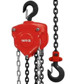 Alternative view of 1Ton X 3m Heavy Duty Industrial Chain Pulley Block Yato Brand YT-58951