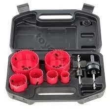 9pcs Hole Saw Kit Box Yato Brand YT-3380