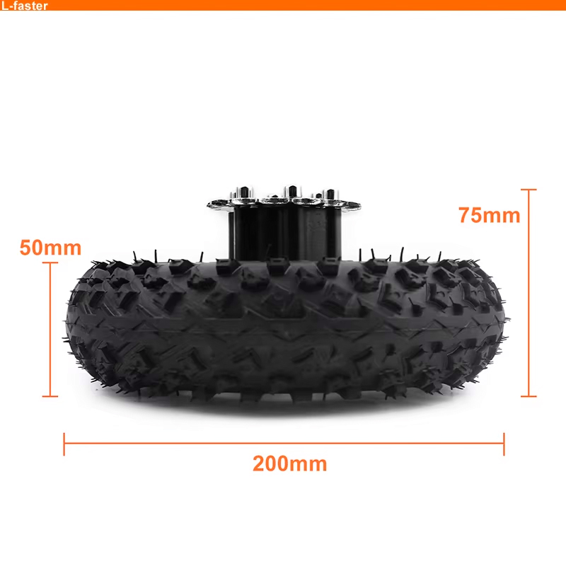 500W Dual Drive Electric Cart Conversion Kit with Reverse Barrow Conversion Kit for Beach Trolley Electric Barrow Trolley CR-OT - Image 3