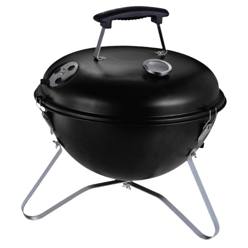 Kettle Portable Charcoal Grill Charcoal BBQ Stove 14 Inch Charcoal BBQ Grill with Thermometer for Camping Garden Patio FY-JL - Image 4