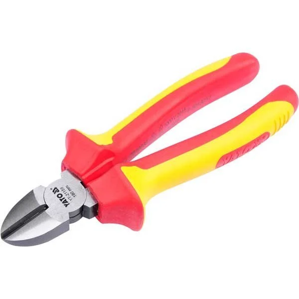 160mm Insulated Diagonal Side Cutting Plier Yato Brand YT-21158 - Image 2