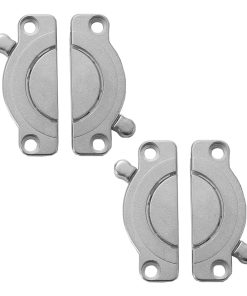 2 Pair Table Connector Zinc Alloy Connector Bench Panel Connector Table Buckle Lock Desk Top Connection Accessory FY-JN
