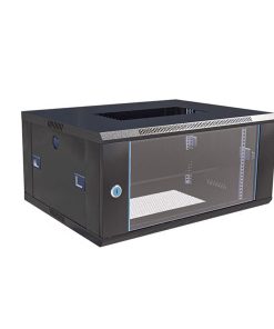 Wall Mount Network Cabinet Server Rack Lockable Glass Door for IT Equipment CR-FB