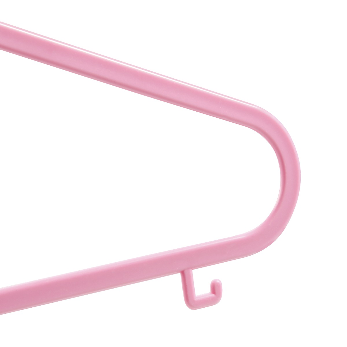 40 x Pink Plastic Children’s Clothes Hangers with Shoulder Notches – 29cm - Image 4