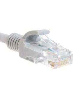 7.5m CAT5 Network LAN Cable Ethernet Patch Lead RJ45 – Grey