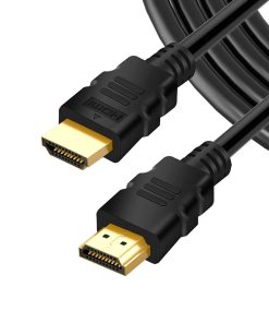 Alternative view of 1.8m HDMI 2.0 4K High Speed 60Hz UHD HDR 18Gbps Premium Cable Lead – Black