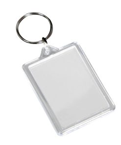 Alternative view of Rectangular Blank Plastic Photo Insert – 50 x 35mm