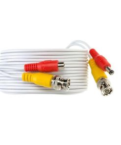 3m BNC Male to BNC Male Cable – White